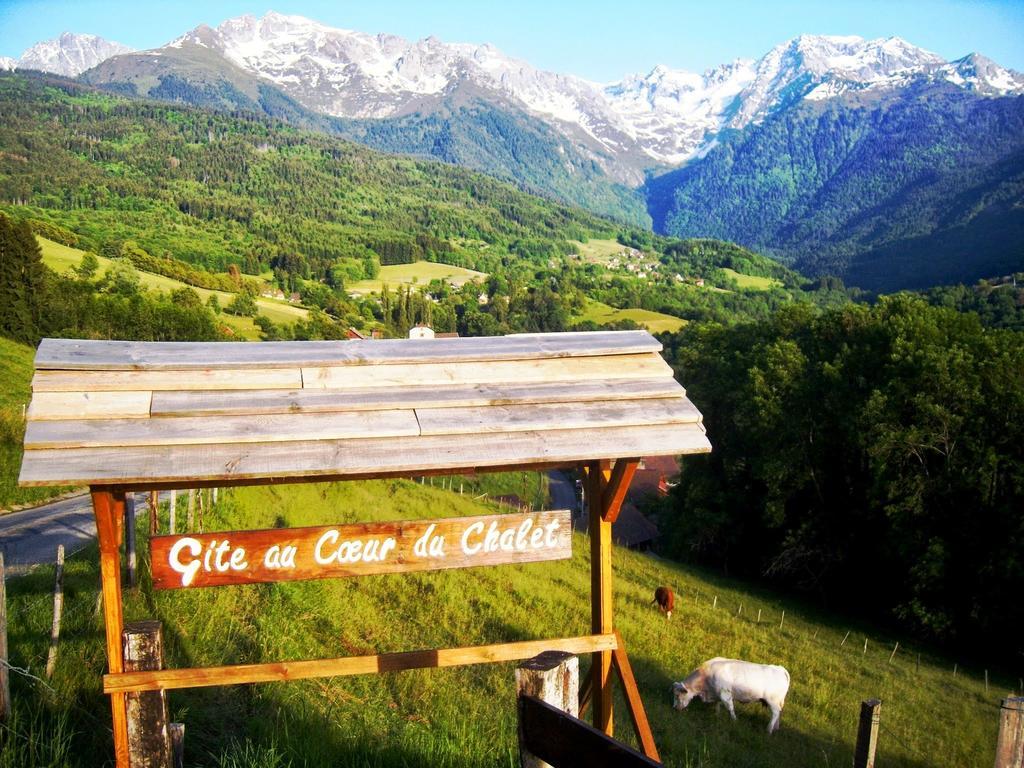 Gite Au Coeur Du Chalet En Belledonne Vers Prapoutel Les 7 Laux Sainte-Agnes  Phòng bức ảnh