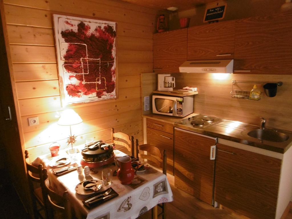 Gite Au Coeur Du Chalet En Belledonne Vers Prapoutel Les 7 Laux Sainte-Agnes  Phòng bức ảnh